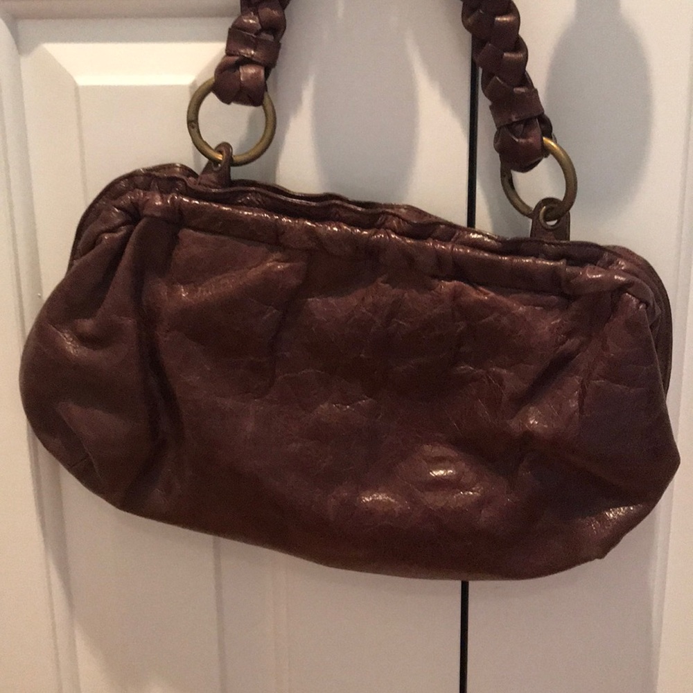 Hobo Brown Leather Purse
